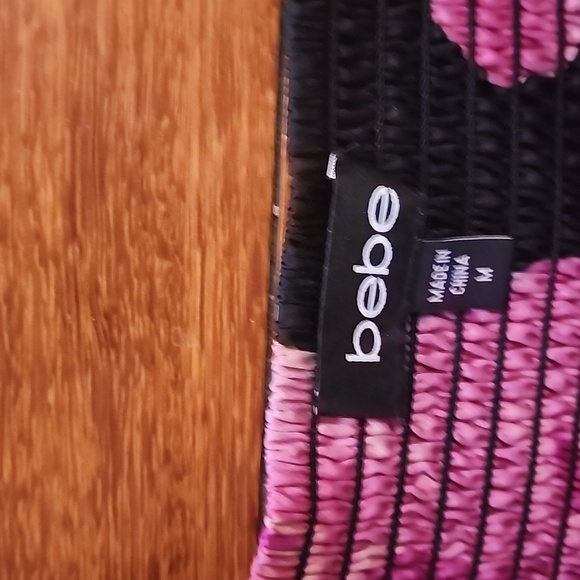 Bebe silk blouse size M - Picture 2 of 7